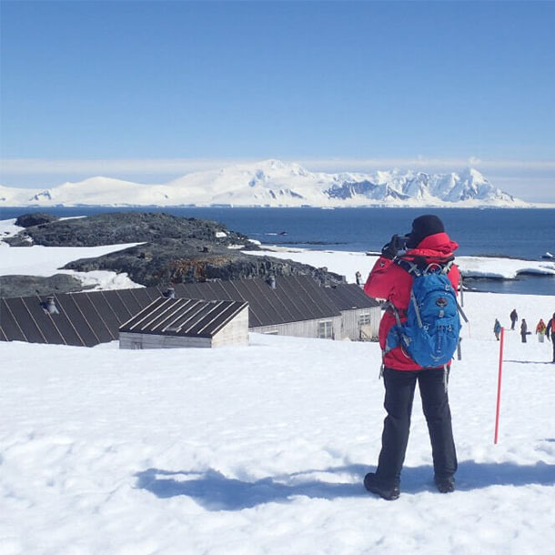 visite de l'ile Detaille et de sa cabane