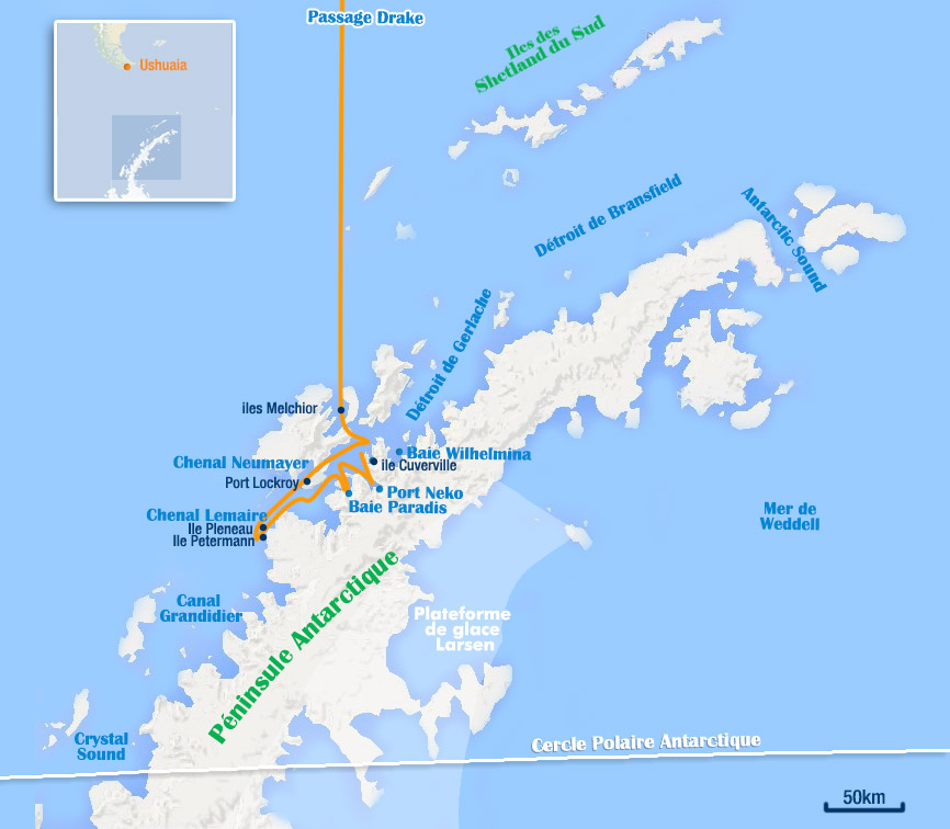 carte de la croisière multi activités
